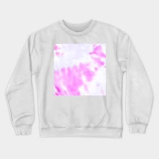 Tie Dye Candy Floss Pink Crewneck Sweatshirt